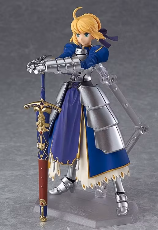 Fate/stay night Figma Saber 2.0 Action Figure (Rerelease)