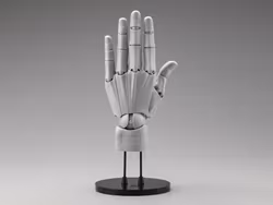 Takahiro Kagami Artist Support Item Hand Model (Men's Left Hand Gray Ver.)