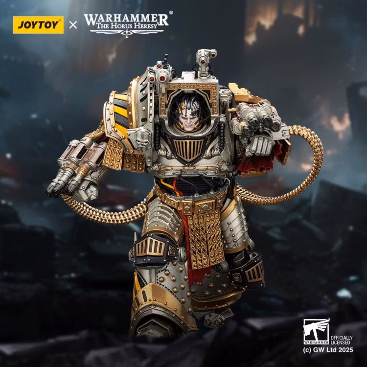 Warhammer: The Horus Heresy Iron Warriors Perturabo, Primarch of the IVth Legion 1/18 Scale Action Figure