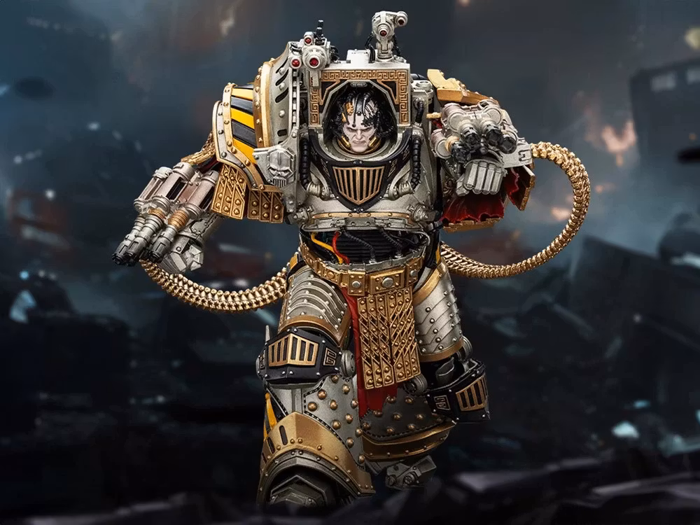 Warhammer: The Horus Heresy Iron Warriors Perturabo, Primarch of the IVth Legion 1/18 Scale Action Figure