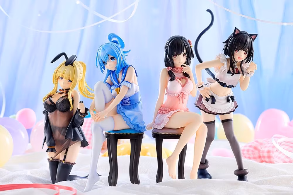 KonoSuba KD Colle Yunyun (Light Novel Negligee Ver.) Figure