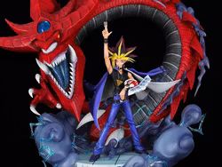 Yu-Gi-Oh! Yugi and Slifer the Sky Dragon 1/6 Scale Limited Edition Statue
