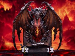 Heartstone Deathwing Card Art Limited Edition Statue