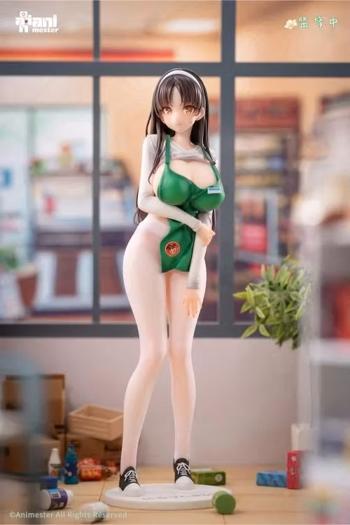 POPQN Illustration First Business! Mari Hanamiya the Gentle Shop Assistant 1/6 Scale Figure