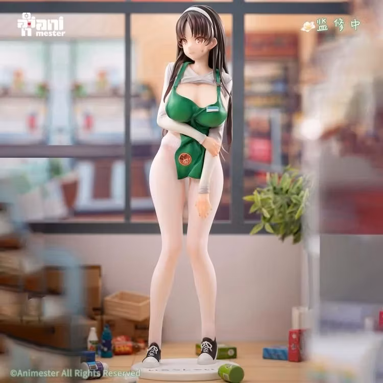 POPQN Illustration First Business! Mari Hanamiya the Gentle Shop Assistant 1/6 Scale Figure
