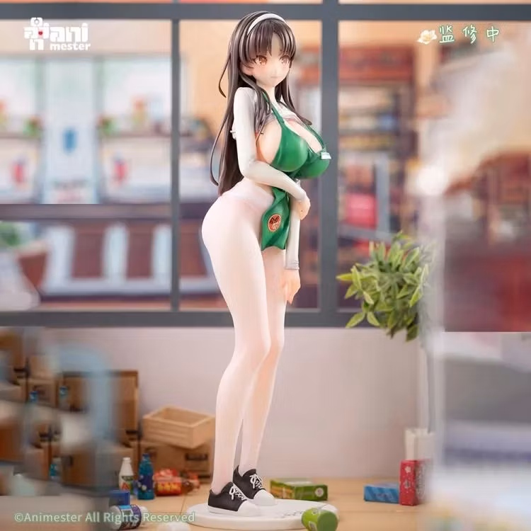 POPQN Illustration First Business! Mari Hanamiya the Gentle Shop Assistant 1/6 Scale Figure