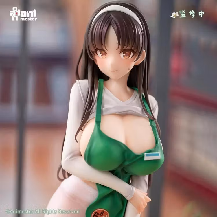 POPQN Illustration First Business! Mari Hanamiya the Gentle Shop Assistant 1/6 Scale Figure