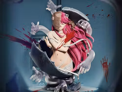 Elfen Lied Elite Lucy 1/4 Scale Limited Edition Bust