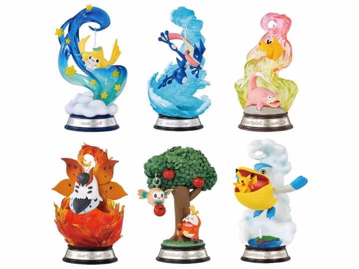 Pokemon Swing Vignette Collection Vol. 3 Boxed Set of 6 Capsules