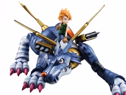 Digimon Adventure Precious G.E.M. Series Metal Garurumon & Ishida Yamato