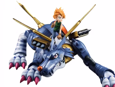 Digimon Adventure Precious G.E.M. Series Metal Garurumon & Ishida Yamato