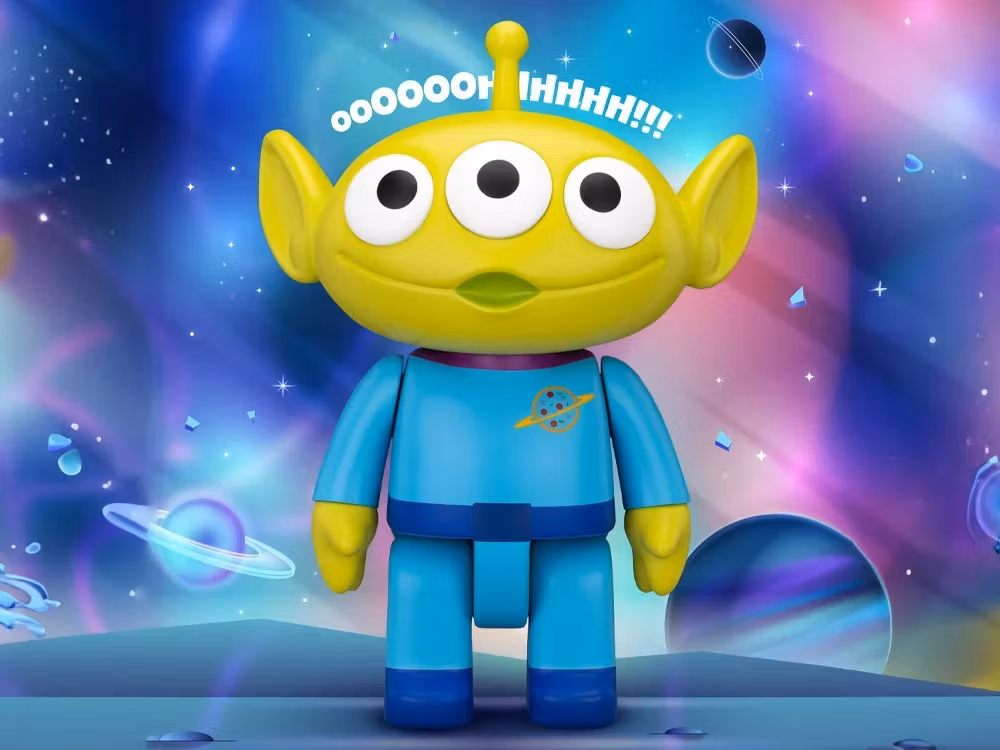 Toy Story Syaking-Bang!! Alien Vinyl Piggy Bank