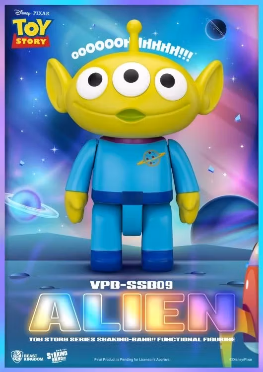 Toy Story Syaking-Bang!! Alien Vinyl Piggy Bank