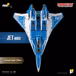 Robotech: The New Generation Pose+ Metal Series VAF-6C Combat Alpha Fighter 1/28 Scale Action Figure