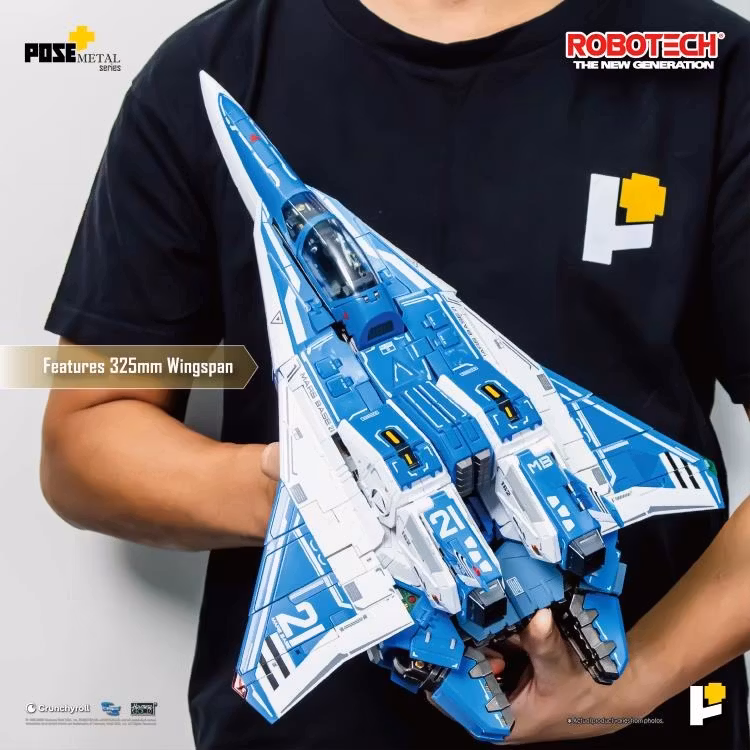 Robotech: The New Generation Pose+ Metal Series VAF-6C Combat Alpha Fighter 1/28 Scale Action Figure