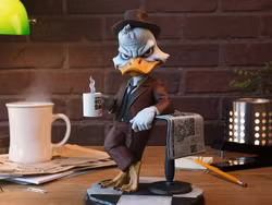 Marvel Comics Premium Format Howard the Duck Statue