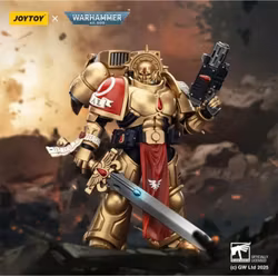Warhammer 40K Blood Angels Sanguinary Guard 1 with Inferno Pistol and Encarmine Blade 1/18 Scale Action Figure