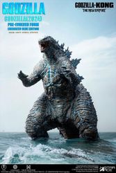 Godzilla x Kong: The New Empire Godzilla Pre-Evolved Form (Eneregized Blue Ver.) Soft Vinyl Statue
