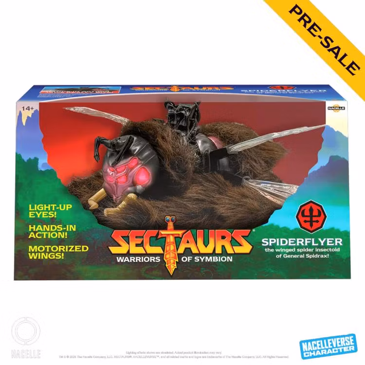 Sectaurs: Warriors of Symbion SpiderFlyer Action Figure