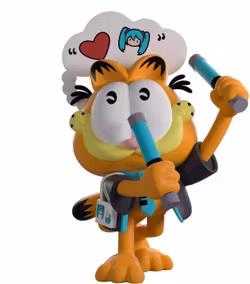 Garfield Miku Concert Garfield Vinyl Figure