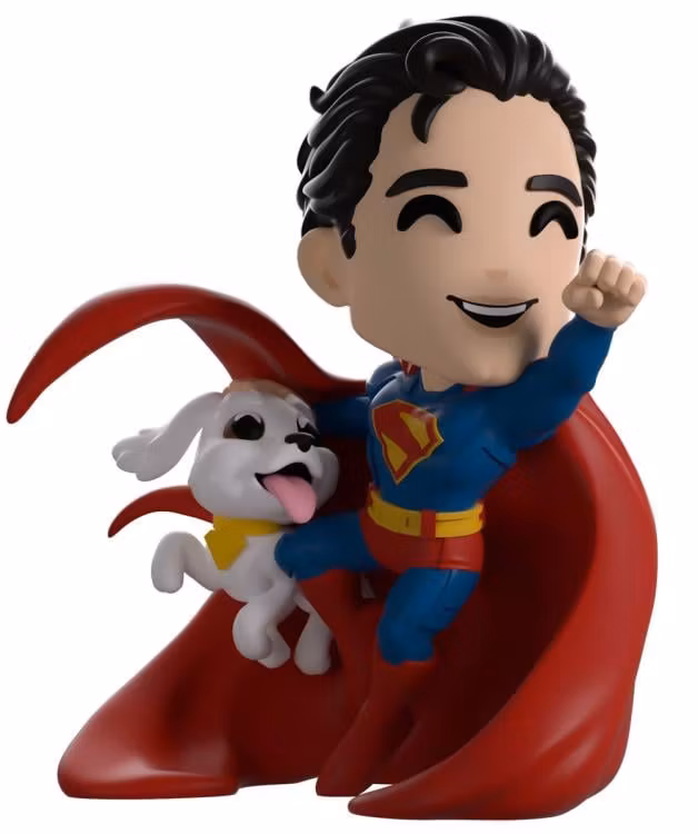 Superman (2025) Superman and Krypto Vinyl Figure