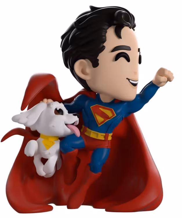 Superman (2025) Superman and Krypto Vinyl Figure
