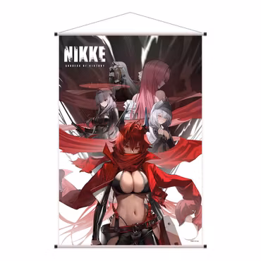 Goddess of Victory: Nikke Wallscroll Red Hood, Snow White, Scarlet, Dorothy & Rapunzel 60 x 90 cm