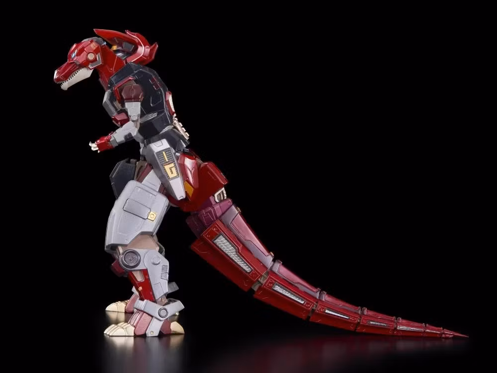 Mighty Morphin Power Rangers Go! Kara Kuri Combine Dino Megazord Action Figure (Rerelease)