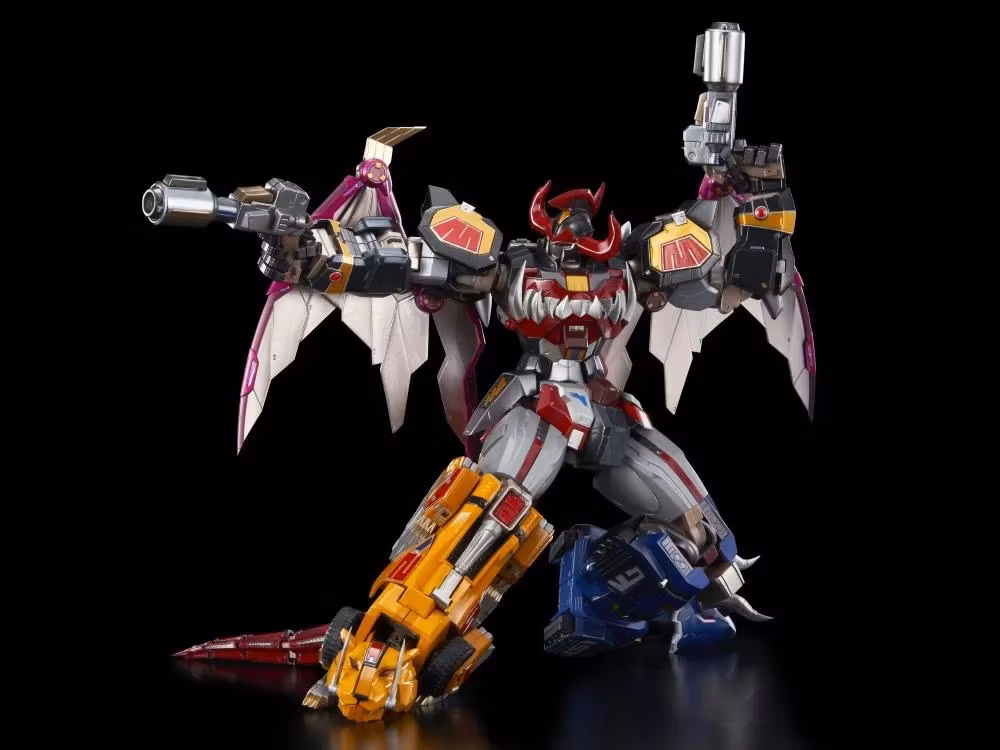 Mighty Morphin Power Rangers Go! Kara Kuri Combine Dino Megazord Action Figure (Rerelease)