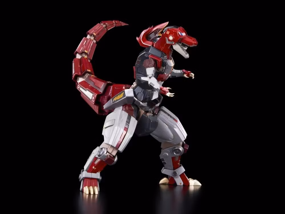 Mighty Morphin Power Rangers Go! Kara Kuri Combine Dino Megazord Action Figure (Rerelease)