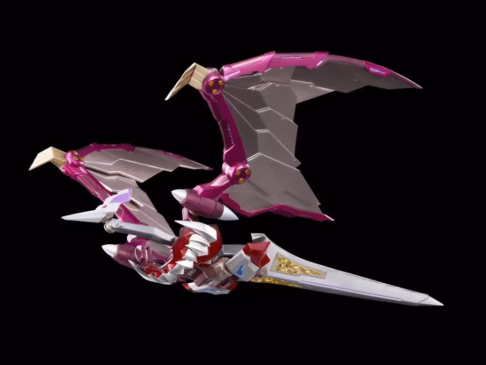 Mighty Morphin Power Rangers Go! Kara Kuri Combine Dino Megazord Action Figure (Rerelease)