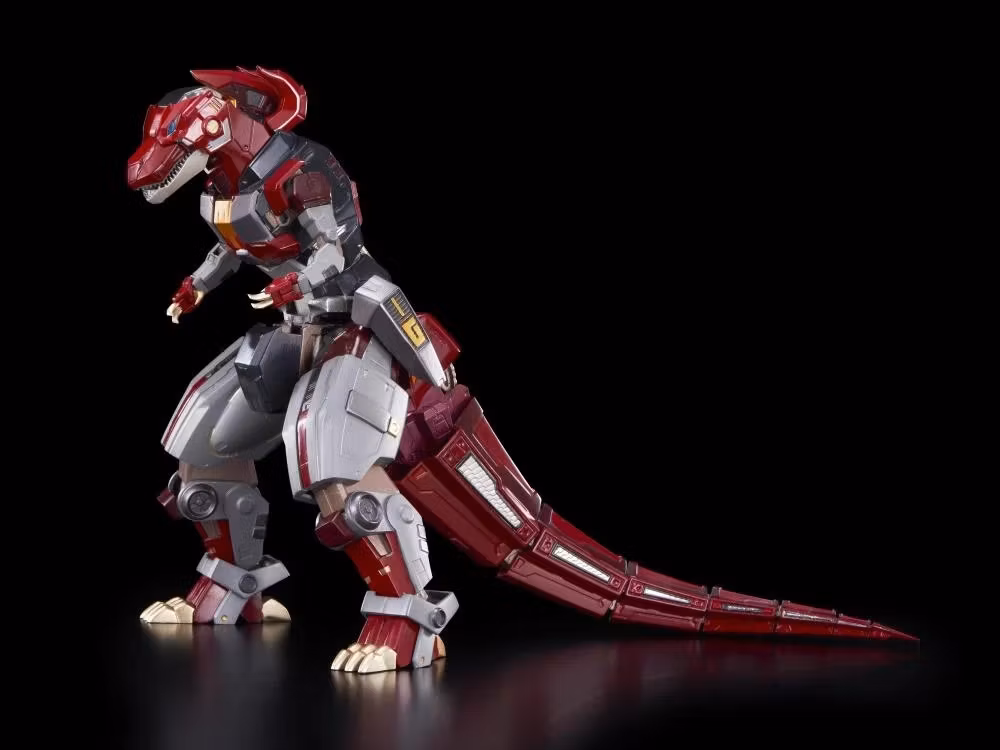 Mighty Morphin Power Rangers Go! Kara Kuri Combine Dino Megazord Action Figure (Rerelease)