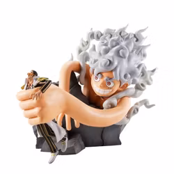 One Piece Revible Moment Ichibansho Monkey D. Luffy Gear 5 vs. Borsalino (Burst of Energy) Figure