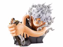 One Piece Revible Moment Ichibansho Monkey D. Luffy Gear 5 vs. Borsalino (Burst of Energy) Figure
