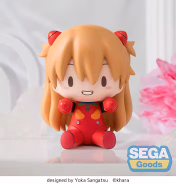Rebuild of Evangelion Fuwa Petit Asuka (Plug Suit) Chibi Figure