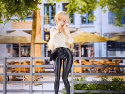 Fujiko Illustration Aoi Koigakubo (Leather Pants Edition) 1/4 Scale Figure