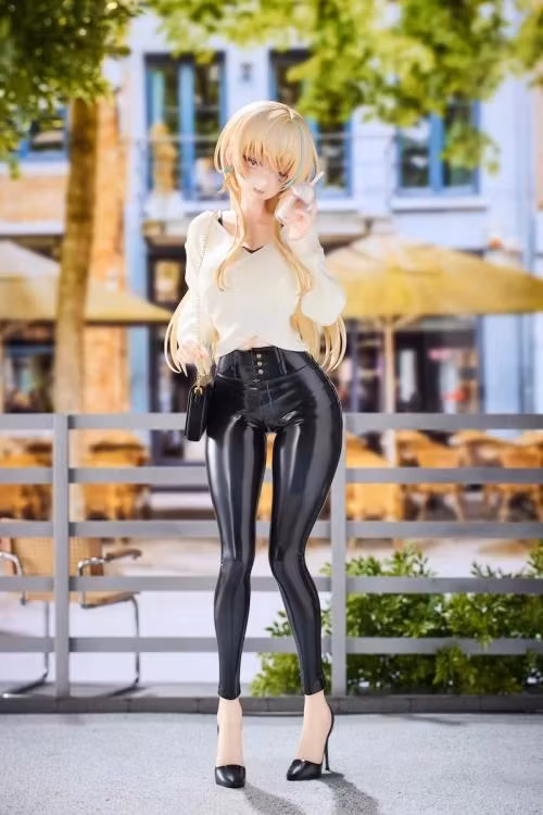 Fujiko Illustration Aoi Koigakubo (Leather Pants Edition) 1/4 Scale Figure