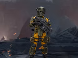 Dark Source Stellar Scar Assault Team Firesulfur 1/18 Scale Action Figure