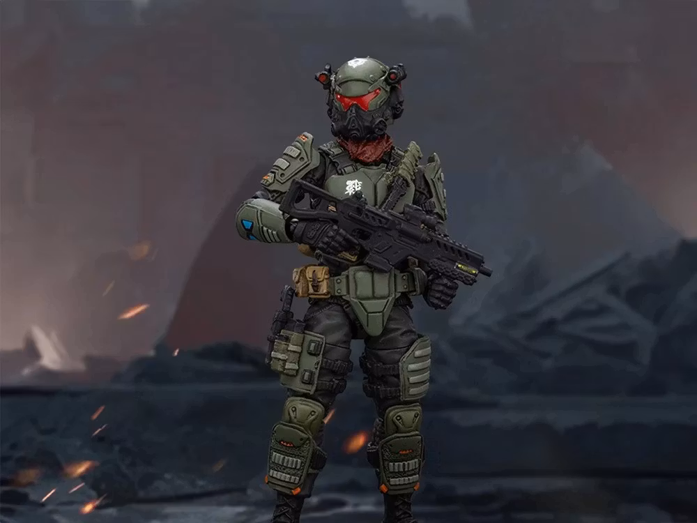 Dark Source Stellar Scar Assault Team Titanite 1/18 Scale Action Figure