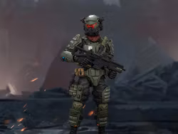 Dark Source Stellar Scar Assault Team Titanite 1/18 Scale Action Figure