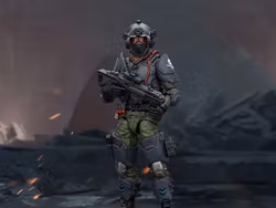 Dark Source Stellar Scar Assault Team Ghostmanganese 1/18 Scale Action Figure