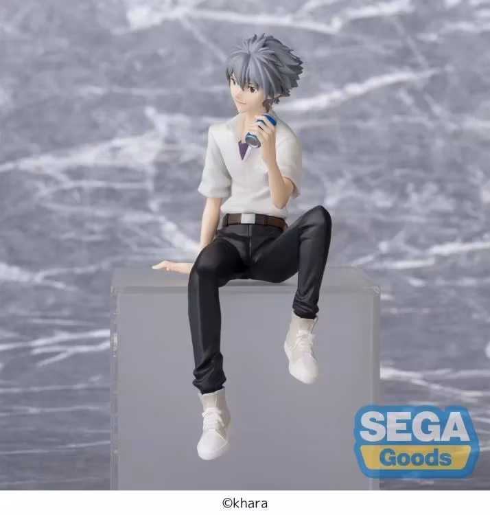 Rebuild of Evangelion Kaworu Nagisa Premium Perching Figure