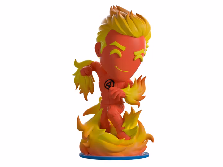 The Fantastic Four Vinyl Figure Human Torch
