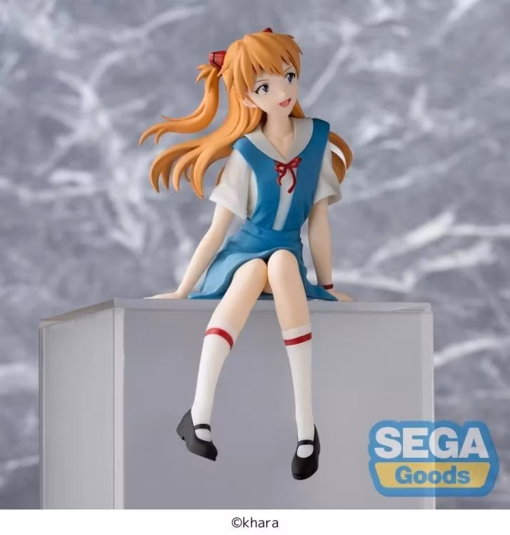 Rebuild of Evangelion Asuka Shikinami Langley Premium Perching Figure
