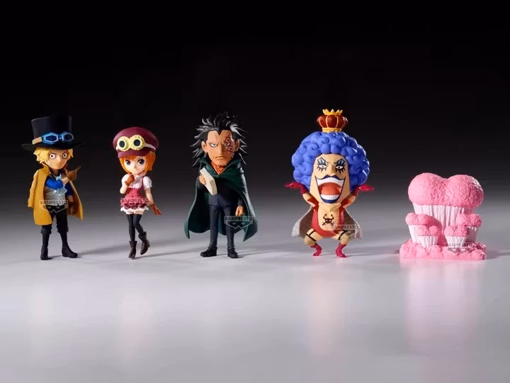 One Piece World Collectable Figure Kamabakka Kingdom Set of 5 Figures