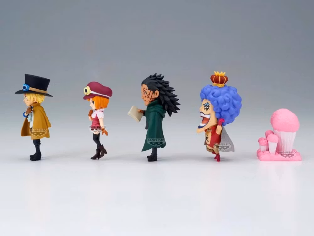 One Piece World Collectable Figure Kamabakka Kingdom Set of 5 Figures