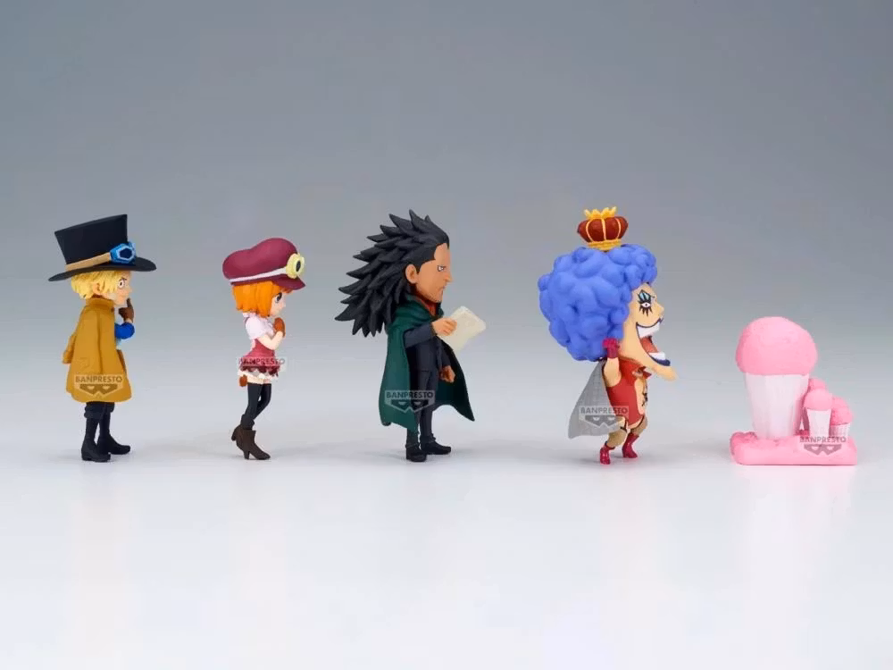 One Piece World Collectable Figure Kamabakka Kingdom Set of 5 Figures