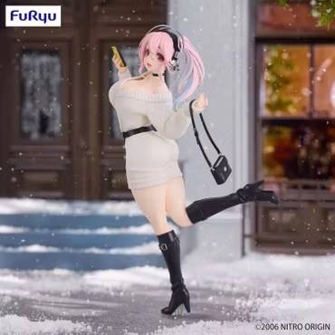 Nitroplus Trio-Try-iT Super Sonico (Winter Memory Ver.) Figure (Rerelease)