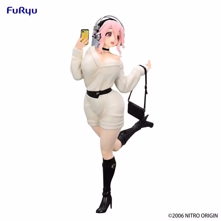 Nitroplus Trio-Try-iT Super Sonico (Winter Memory Ver.) Figure (Rerelease)