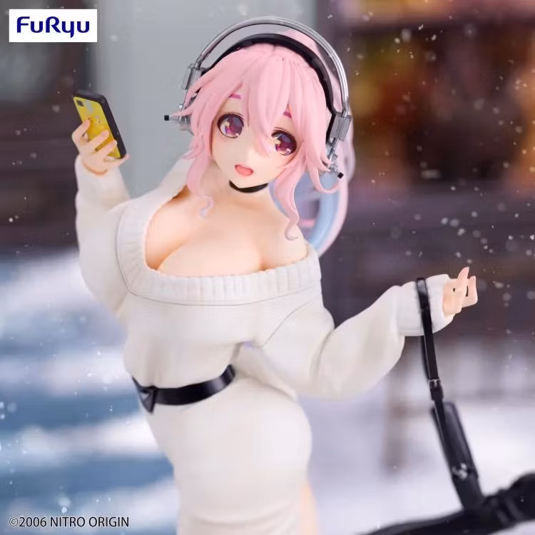 Nitroplus Trio-Try-iT Super Sonico (Winter Memory Ver.) Figure (Rerelease)